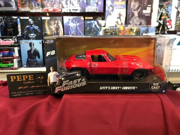 ماکت فلزی جادا مدل FF8 1966 Chevy Corvette - تصویر 2