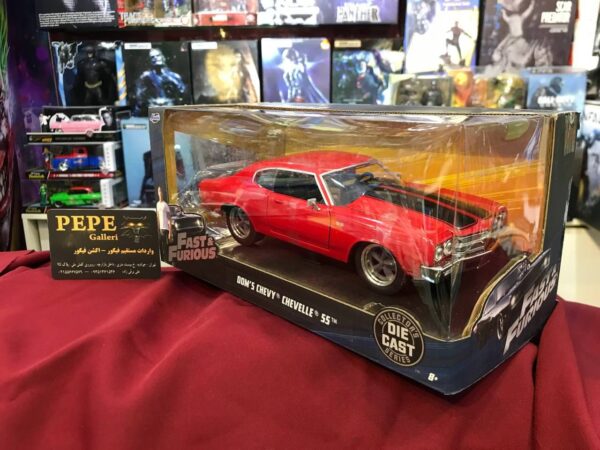 ماکت فلزی جادا مدل 1970 Chevy Chevelle SS red - تصویر 5