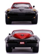 ماکت فلزی شورلت Chevy Corvette به همراه فیگور فلزی بلک ویدو - تصویر 6