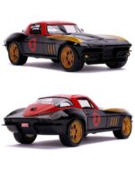 ماکت فلزی شورلت Chevy Corvette به همراه فیگور فلزی بلک ویدو - تصویر 9