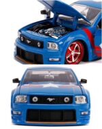 ماکت فلزی فورد Mustang GT به همراه فیگور فلزی کاپیتان امریکا - تصویر 3