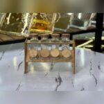 ست جا ادویه ای چوبی ۸ پارچه مدل مک کارتی مدل 2