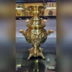 سماور برنجی یک لیتر